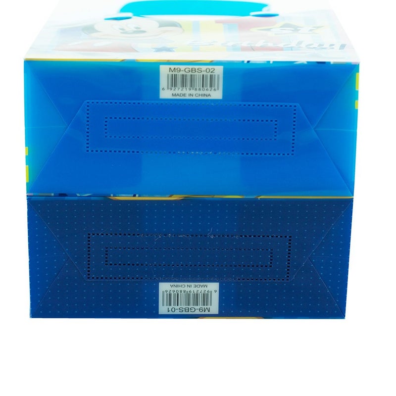 PL Disney Mickey Mouse 1st Birthday Authentic Licensed 12 Reusable Small Goodie Bags 6" - Image 3